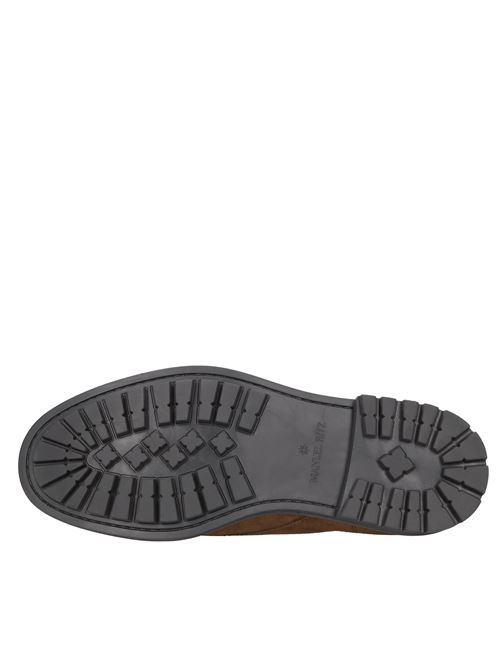Suede lace-ups MANUEL RITZ | 3332Q501 223859CAMEL